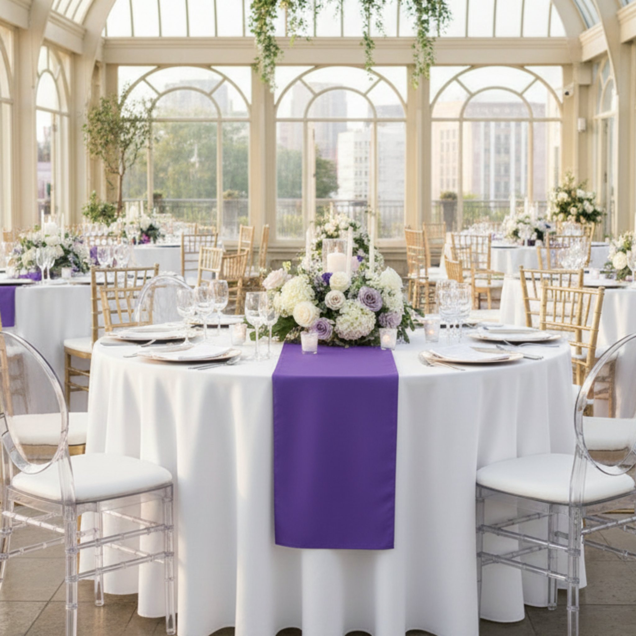 Indoor Garden Conservatory Round Table