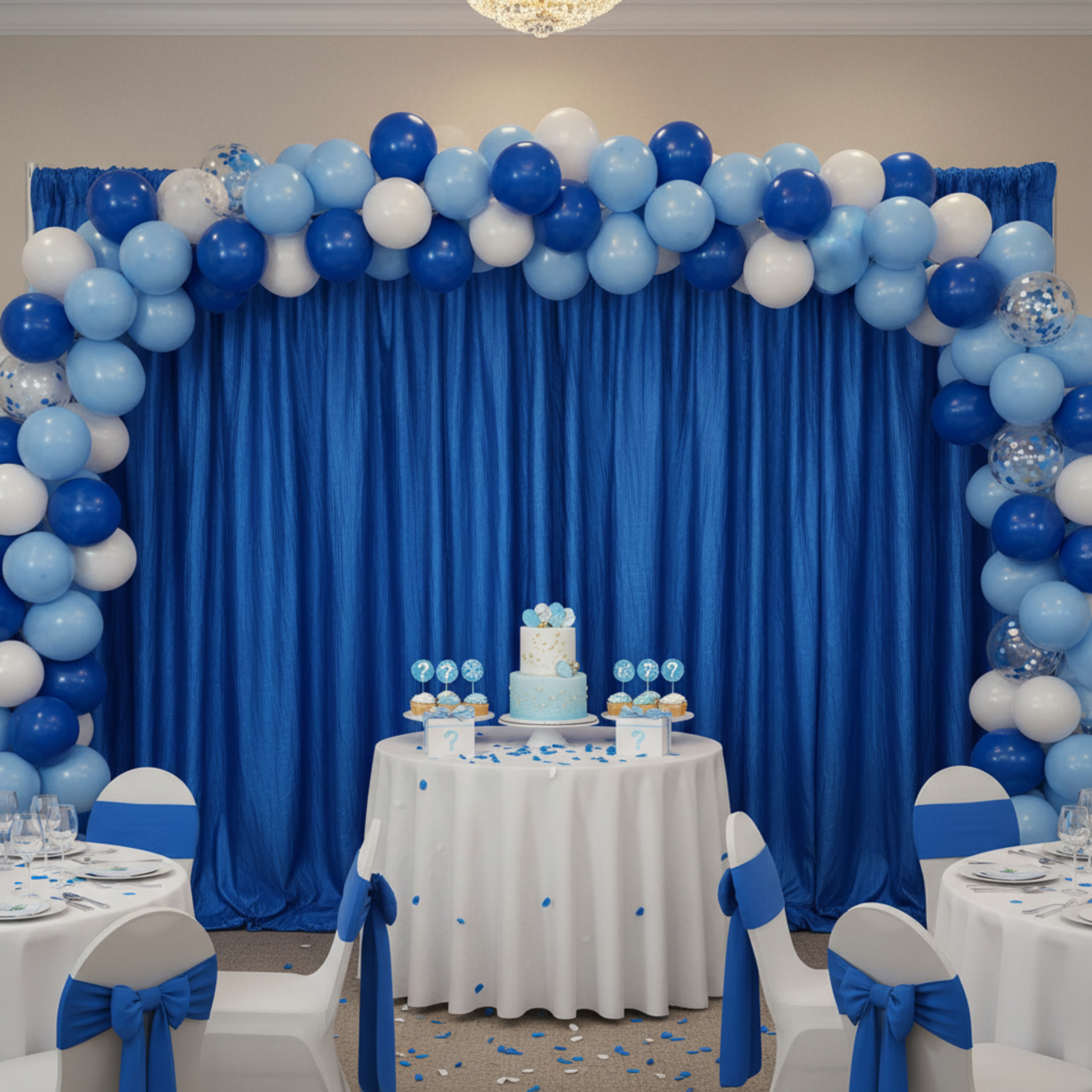 Indoor Gender Reveal