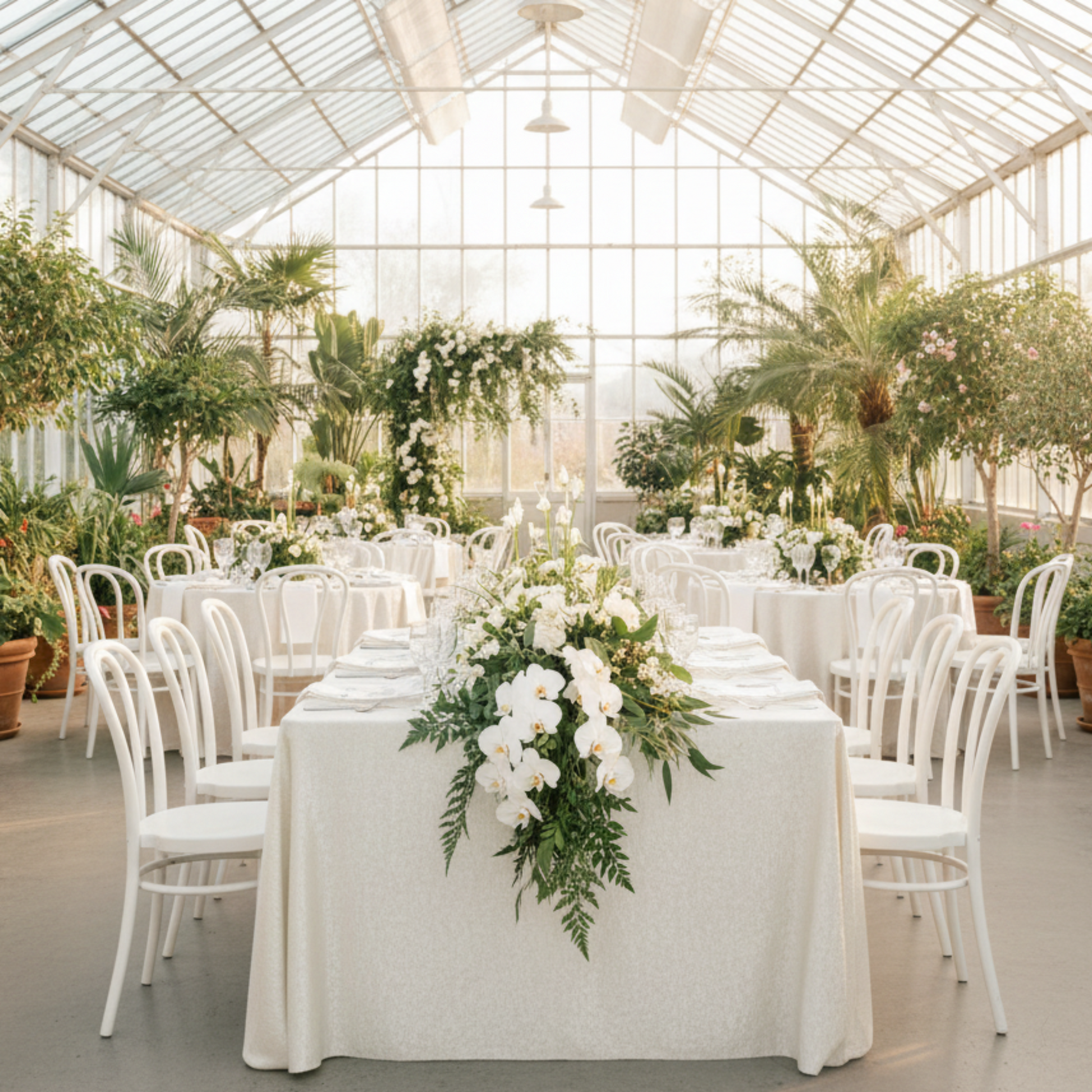 Indoor greenhouse conservatory