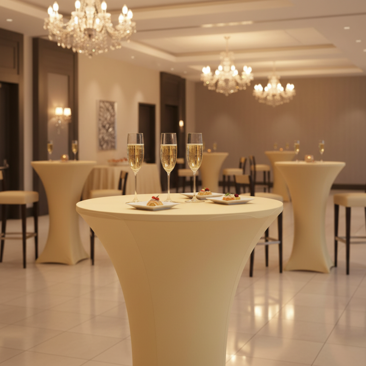 Indoor Hotel Ballroom Cocktail Party