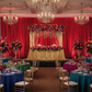 Indoor Indian Wedding Reception