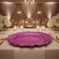 Fuschia Reef Acrylic Charger Plate Indoor 