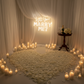 Indoor Proposal Setting – Will You Marry Me Neon Sign