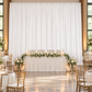 Indoor reception, straight-on view