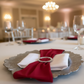 Indoor Wedding – Apple Red Premium Polyester Napkin 