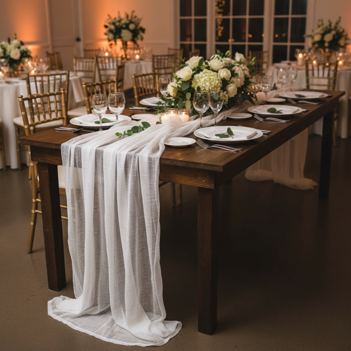 Indoor Wedding Banquet