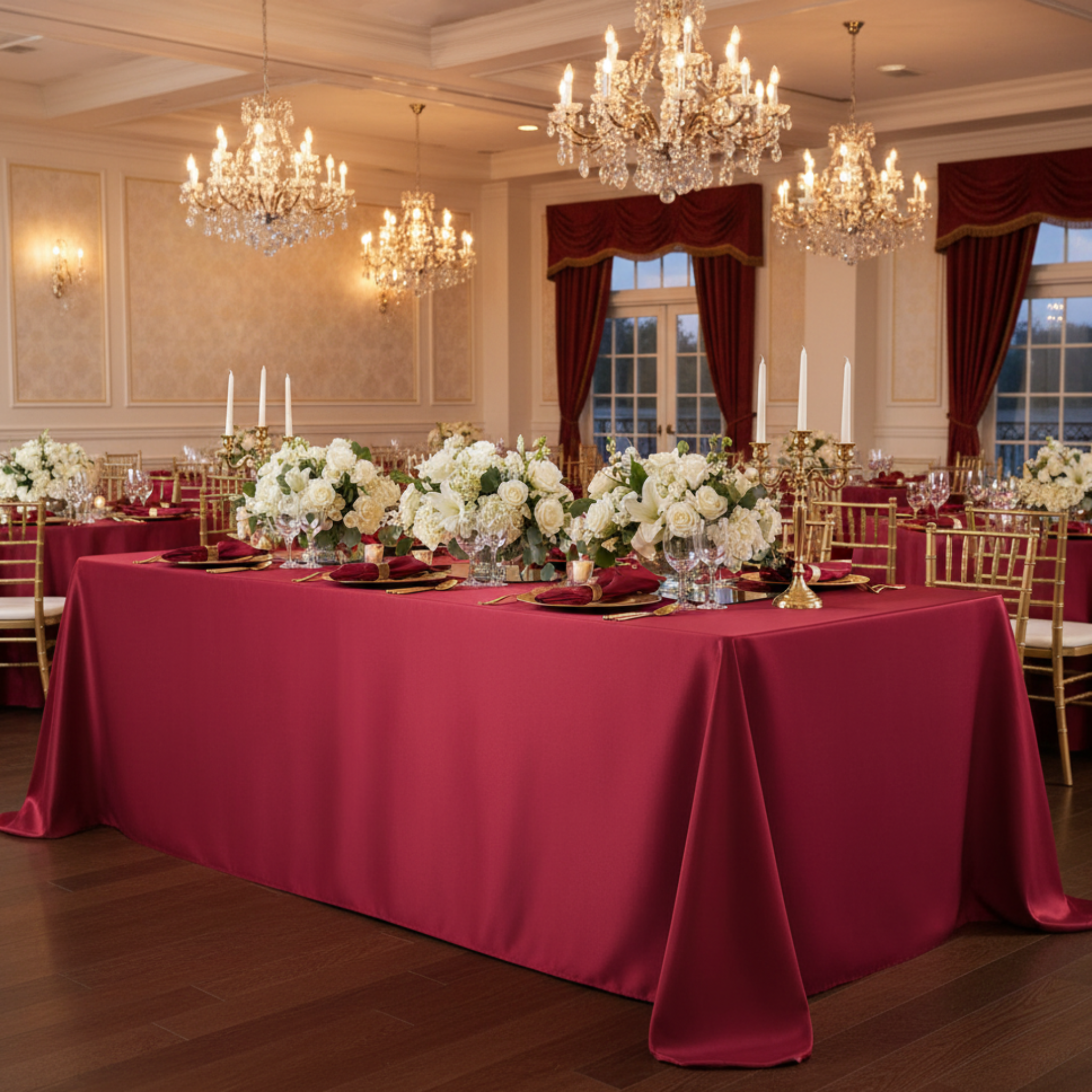 Indoor Wedding Reception Ballroom