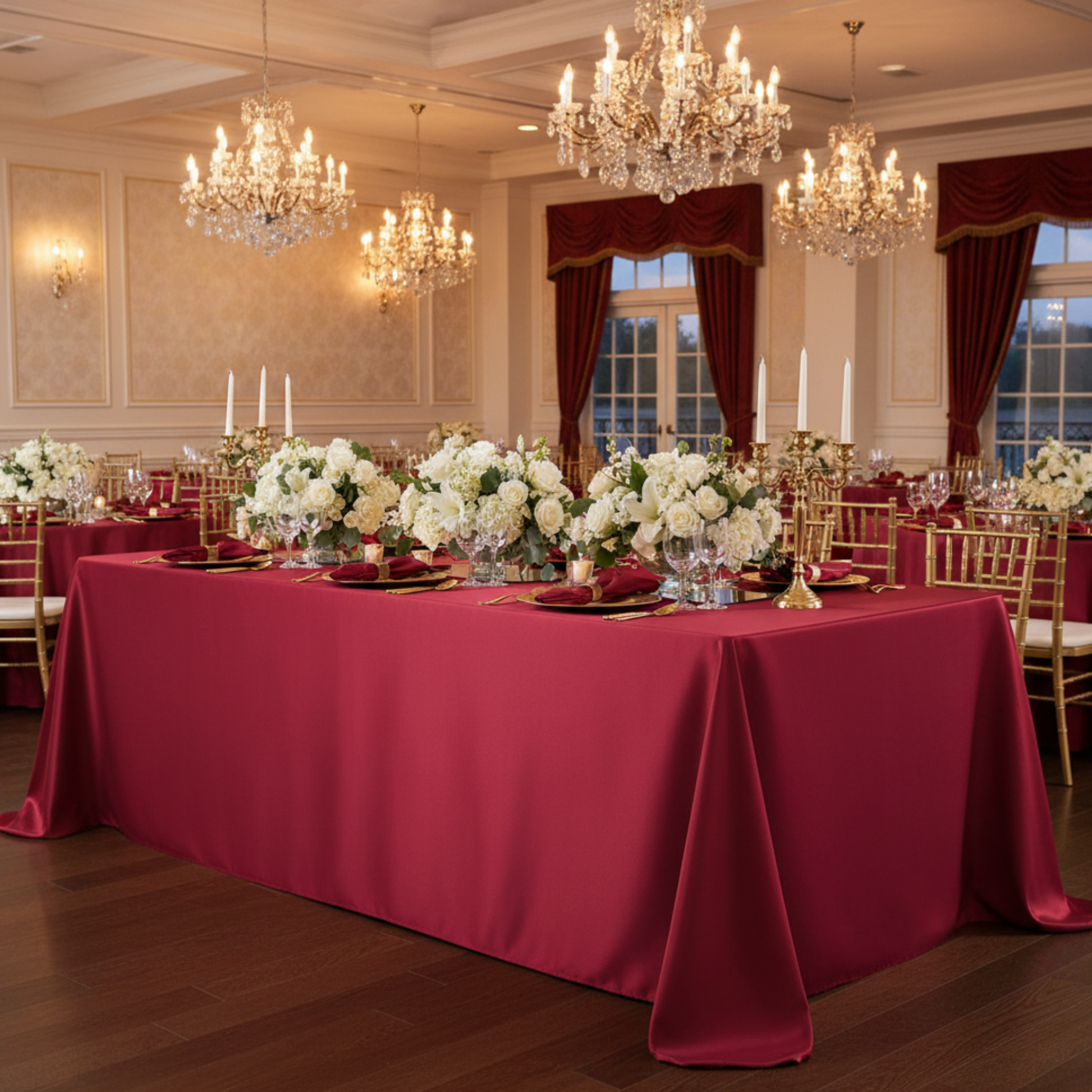 Indoor Wedding Reception Ballroom