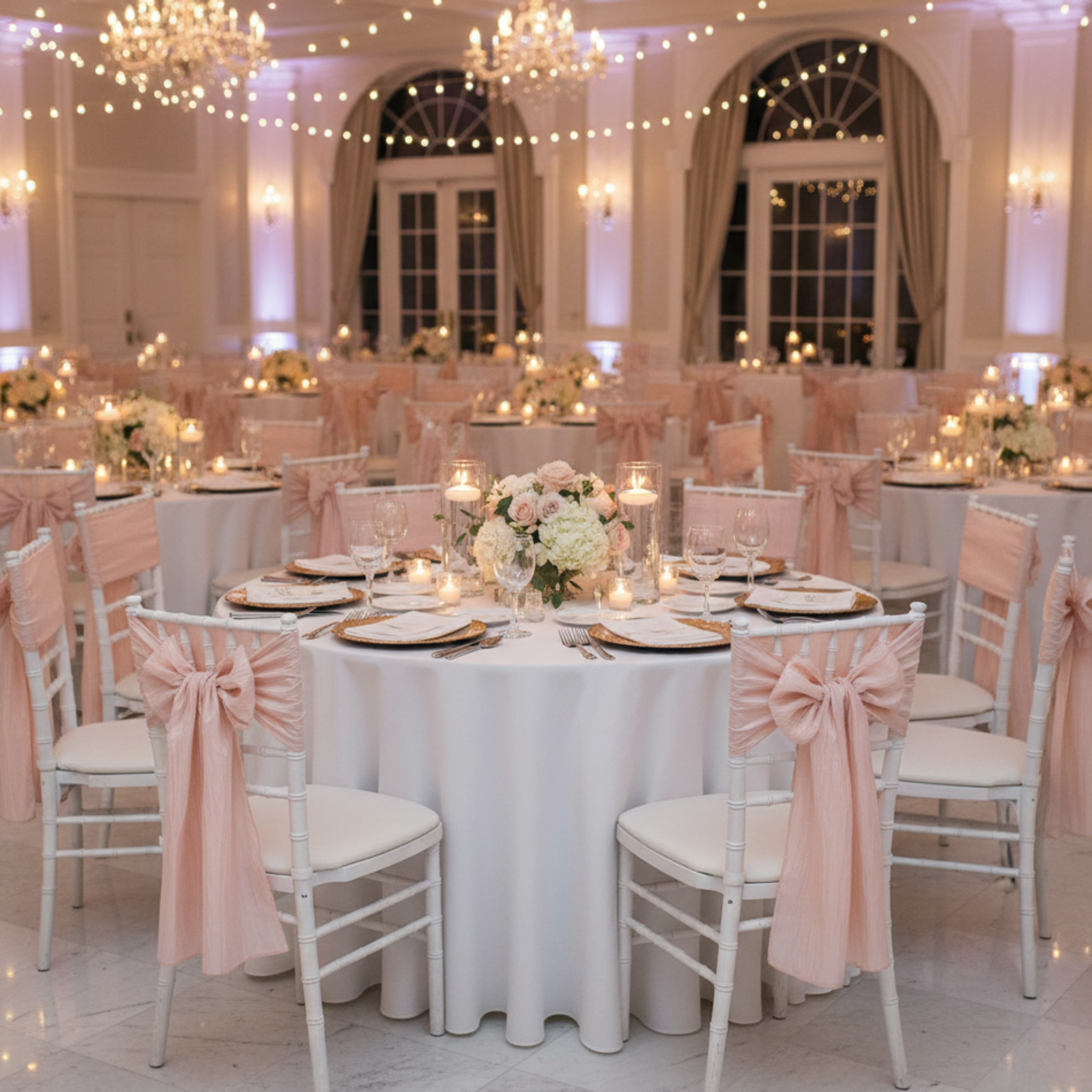 Indoor Wedding Reception