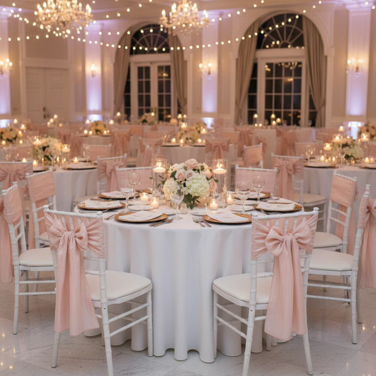 Indoor Wedding Reception