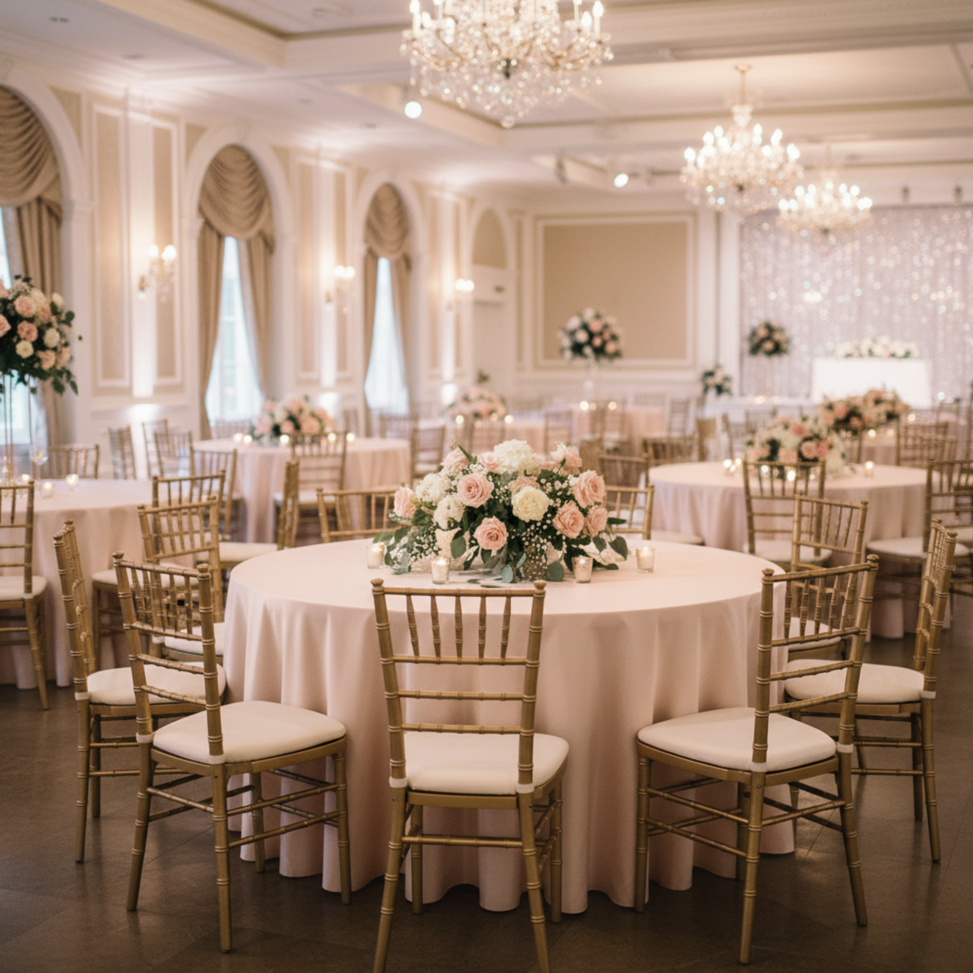 Indoor Wedding Reception