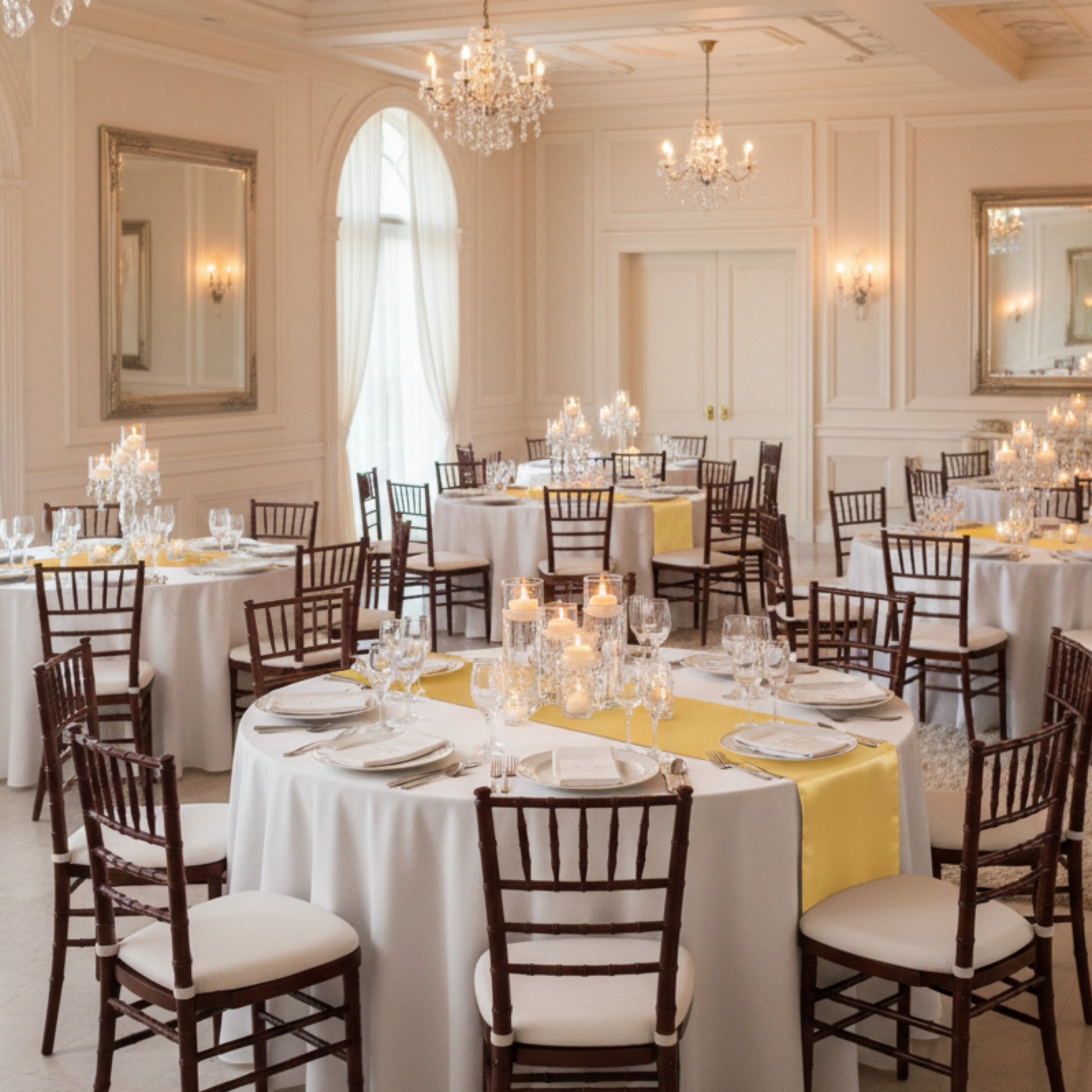Indoor Wedding Reception