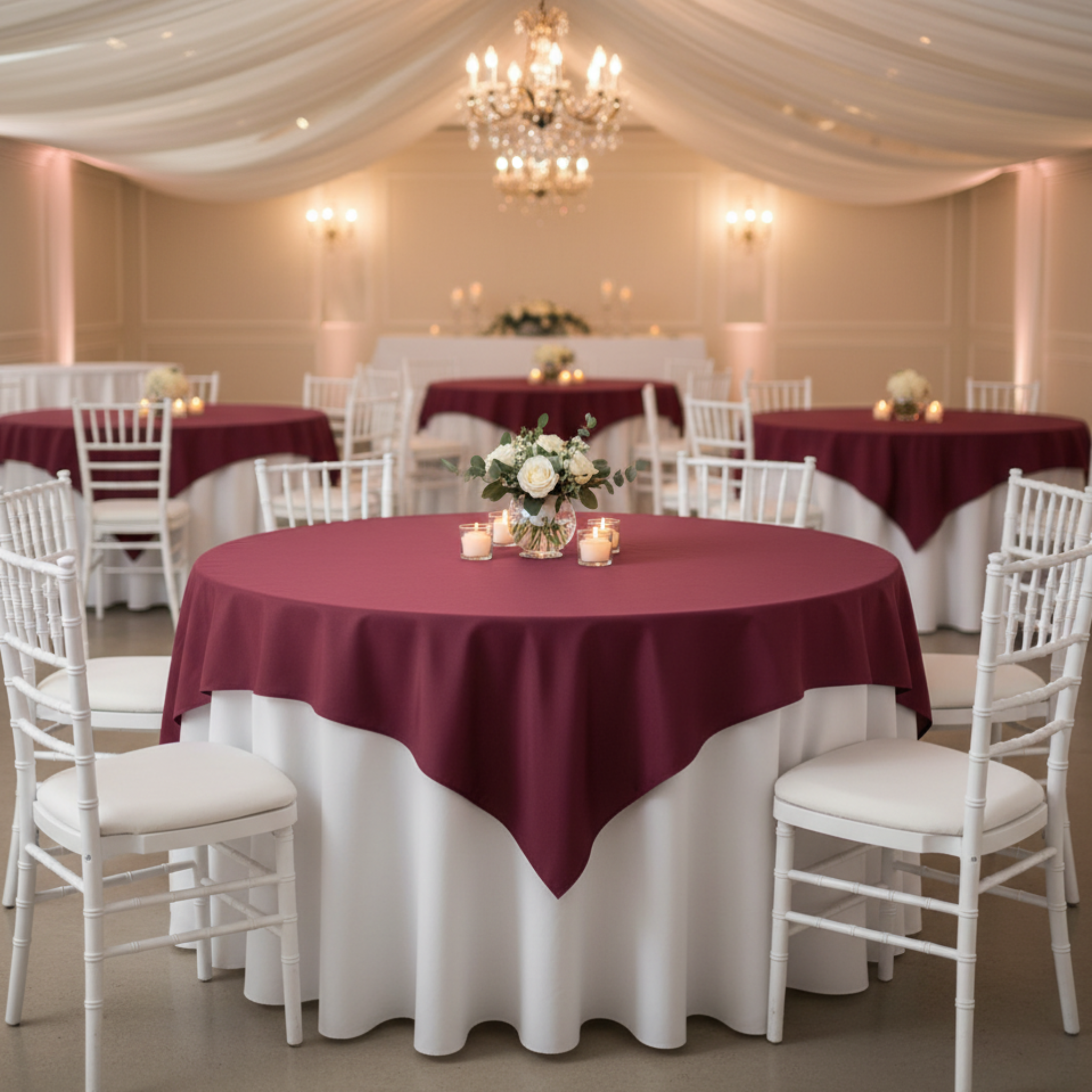 Indoor Wedding Reception