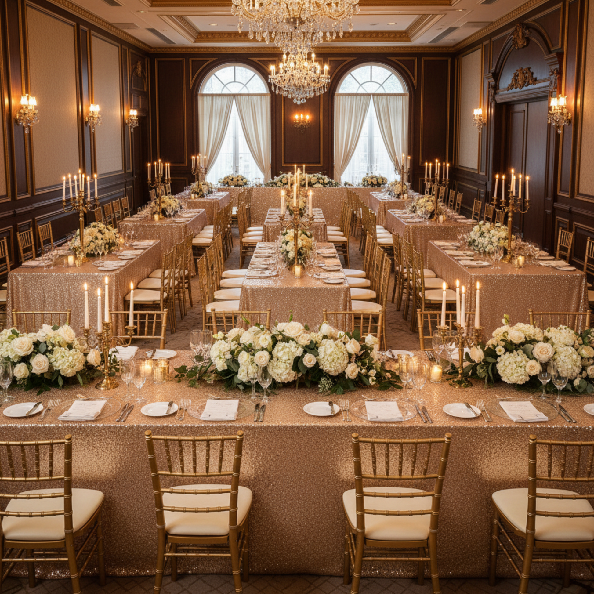 Indoor Wedding Reception