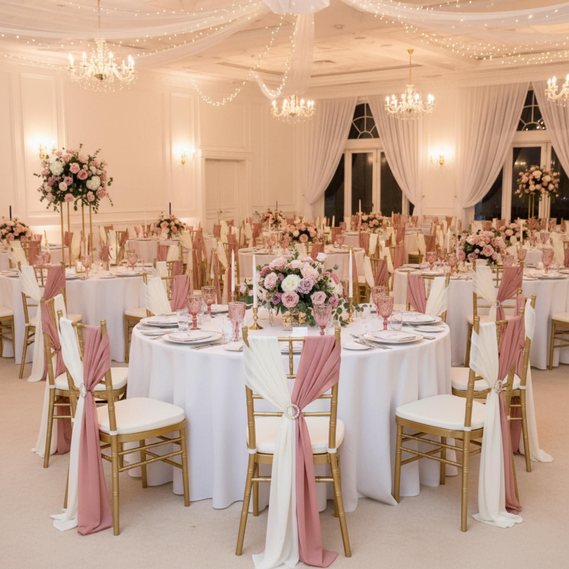 Indoor Wedding Reception