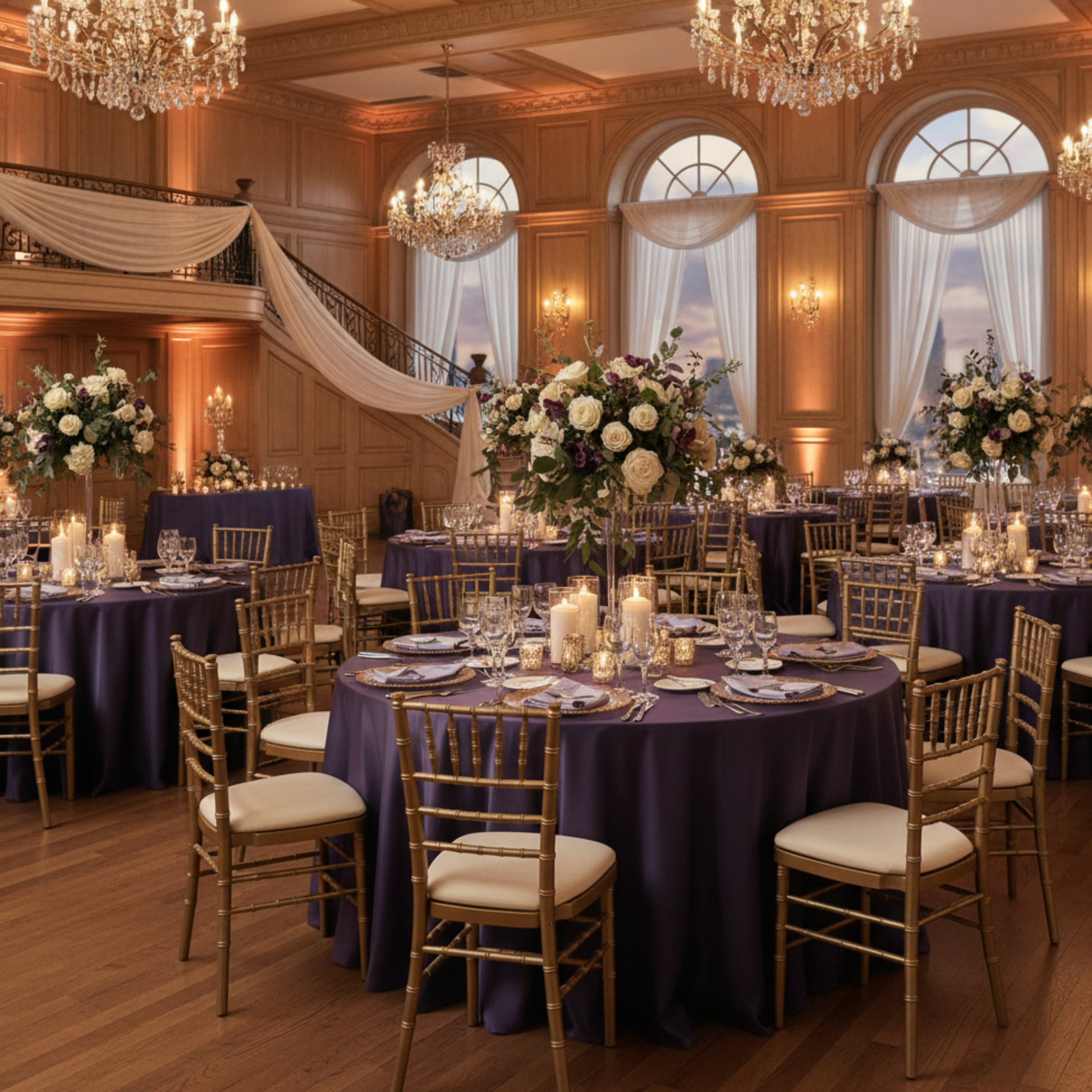 Indoor Wedding Reception