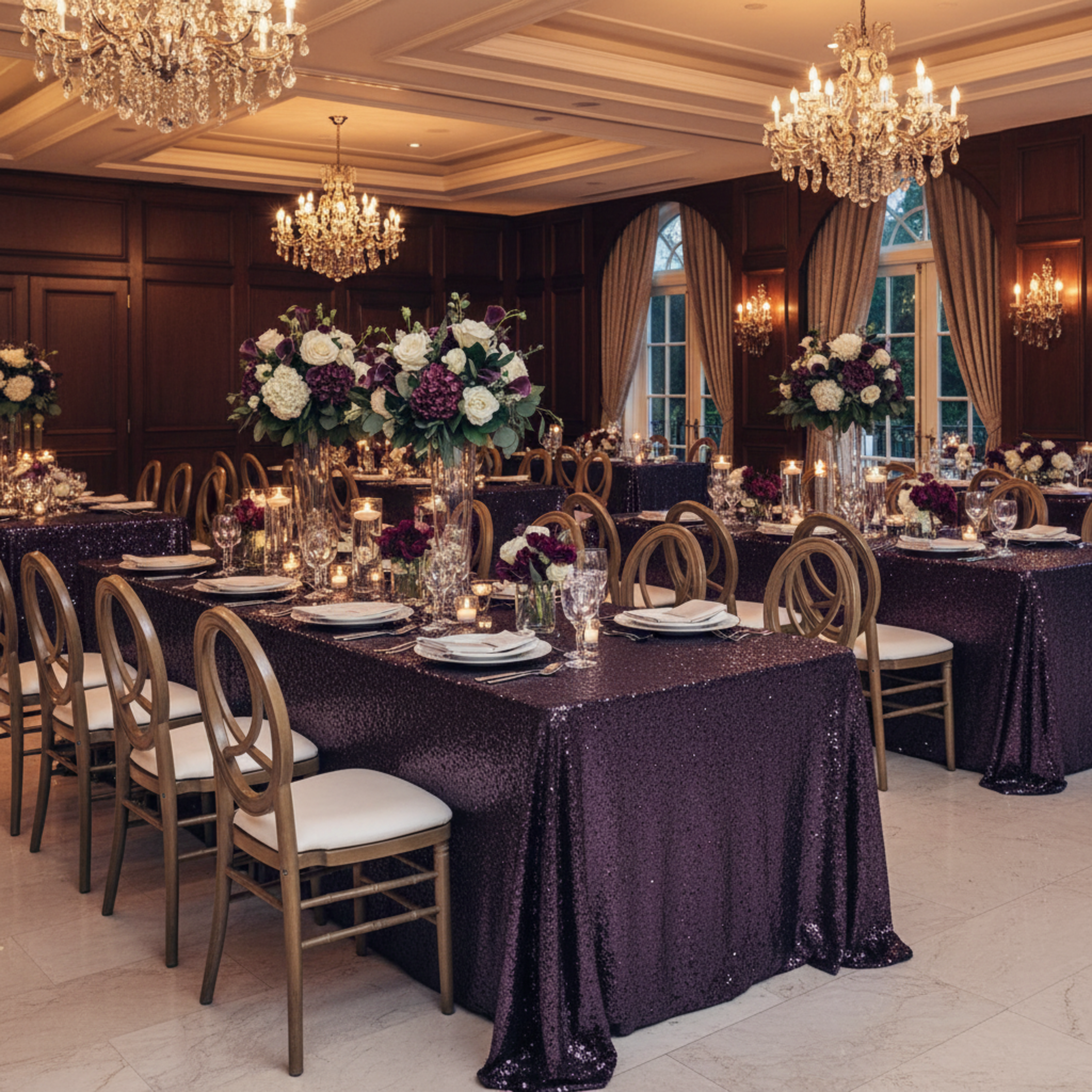 Indoor Wedding Reception