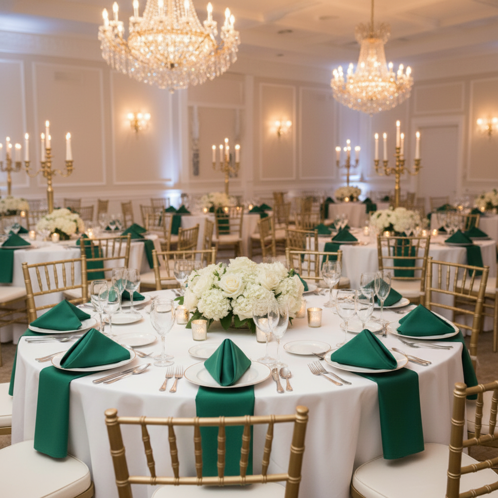 Indoor Wedding Flat Fold