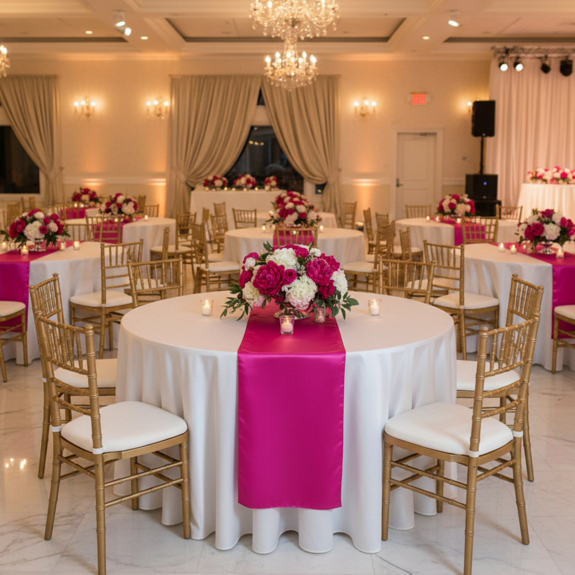 Indoor Wedding Reception