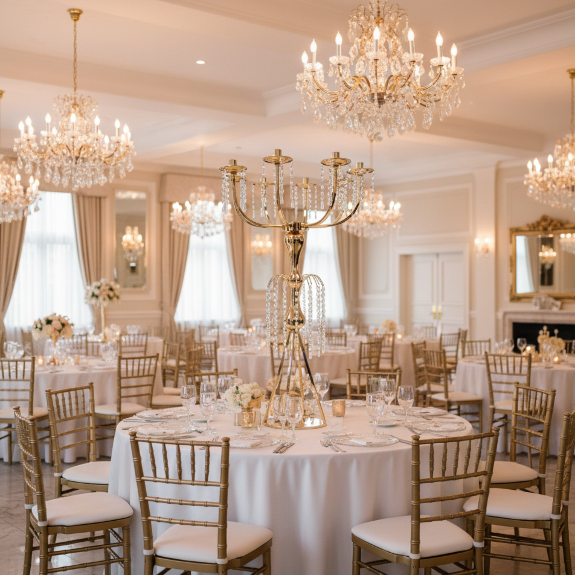 Indoor Wedding Reception