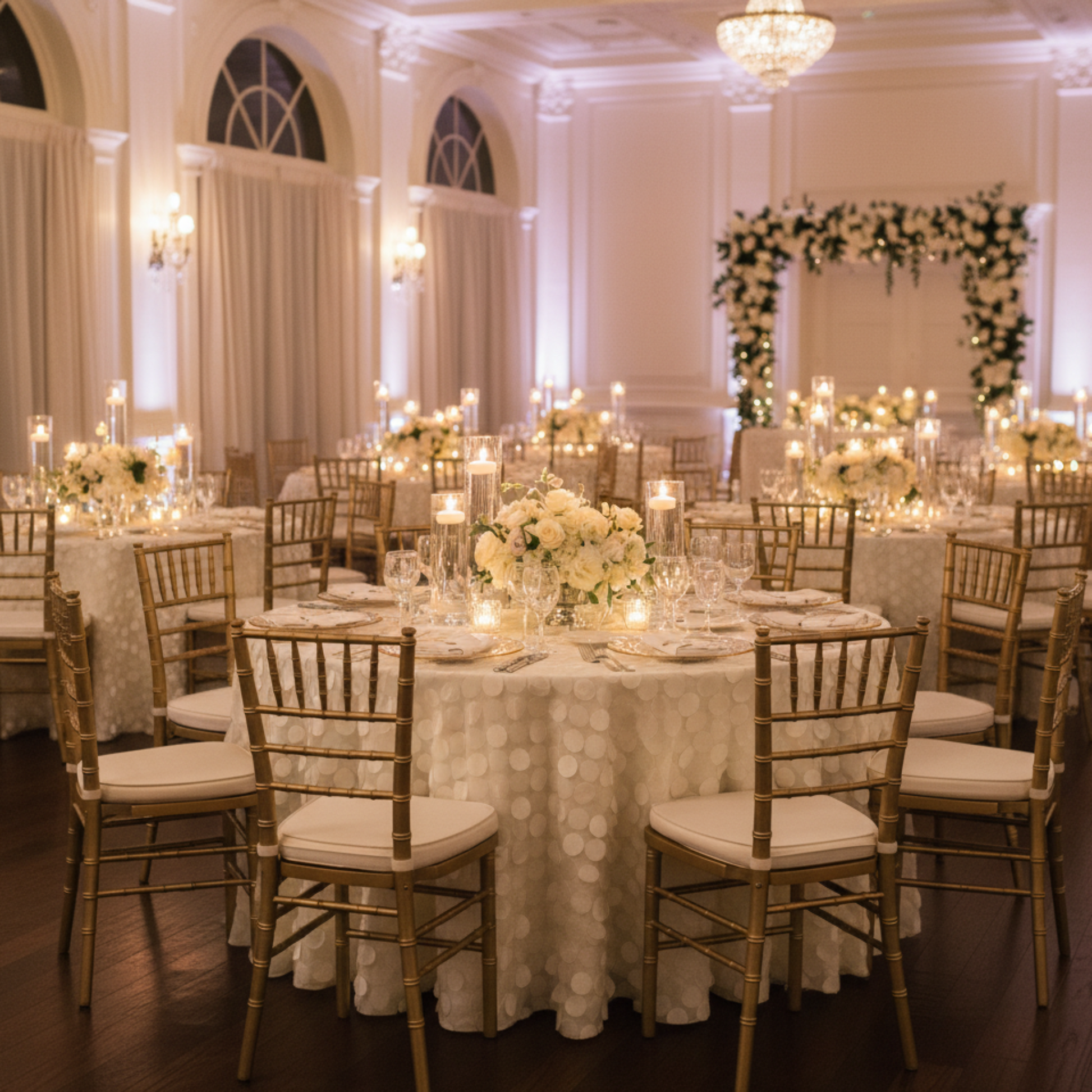 Indoor Wedding Reception