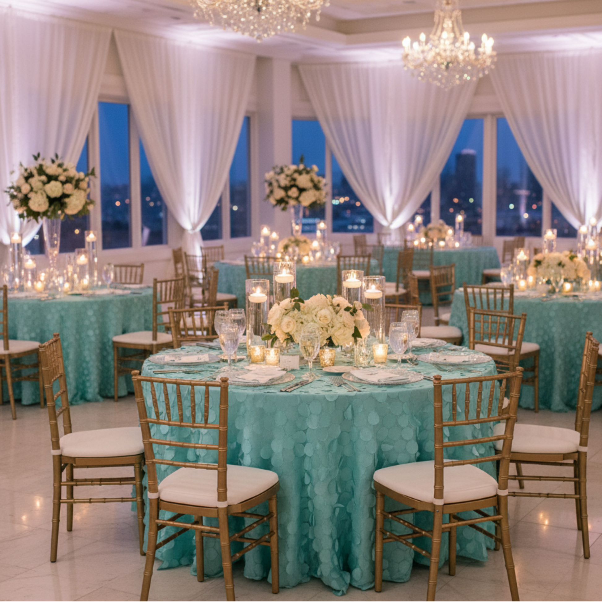 Indoor Wedding Reception