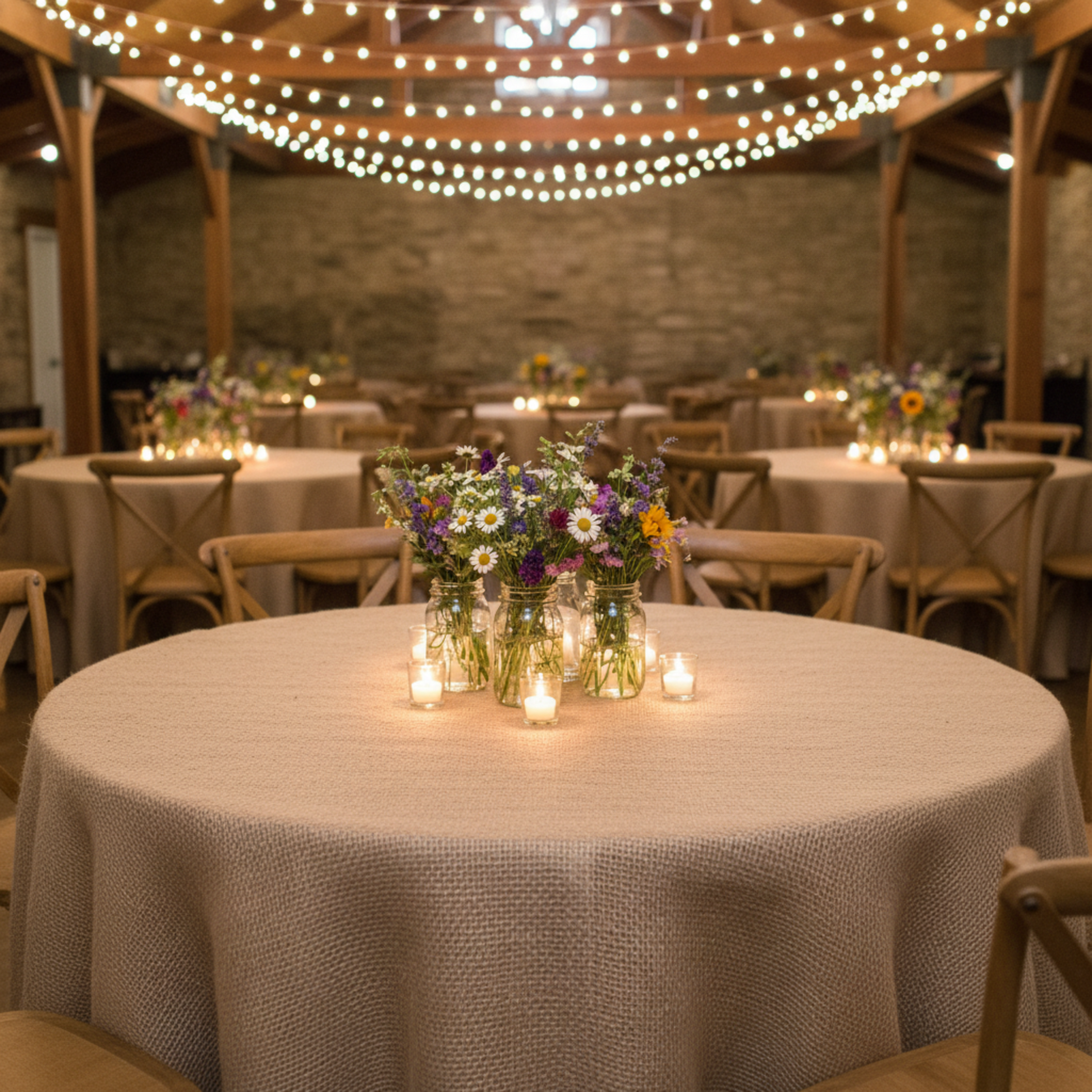 Indoor Wedding Reception