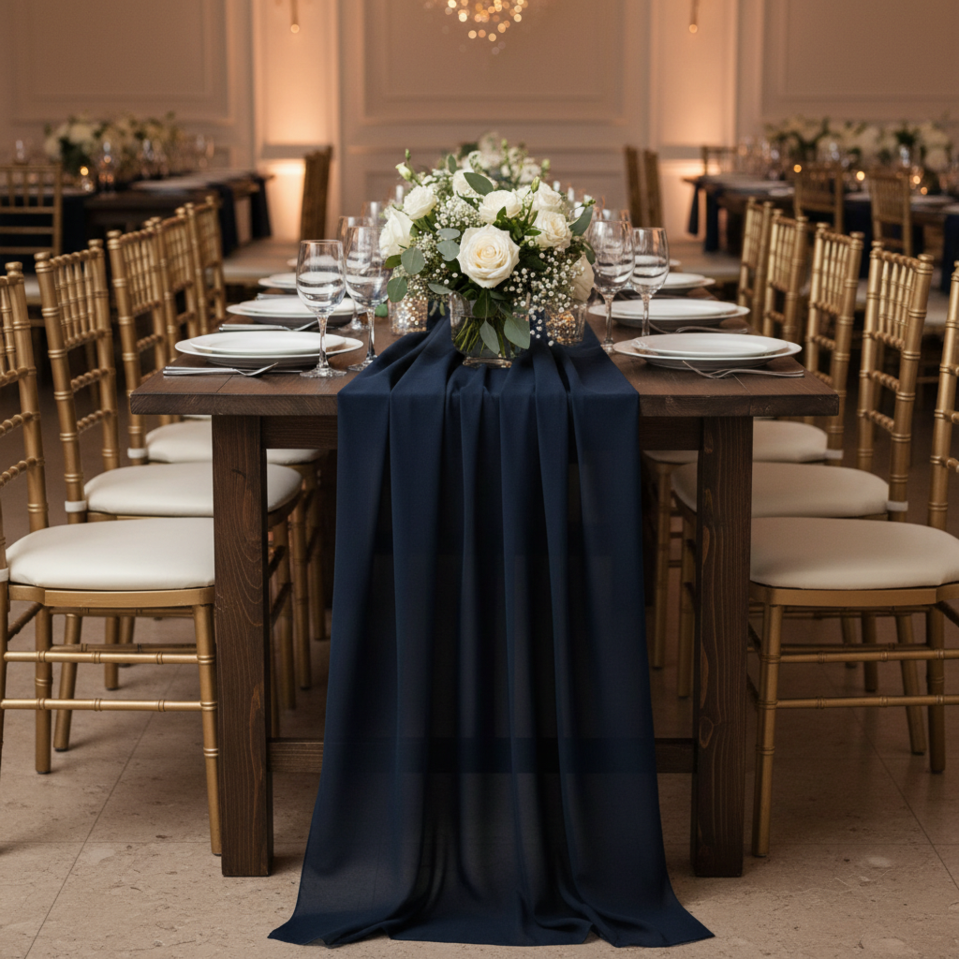 Indoor Wedding Reception