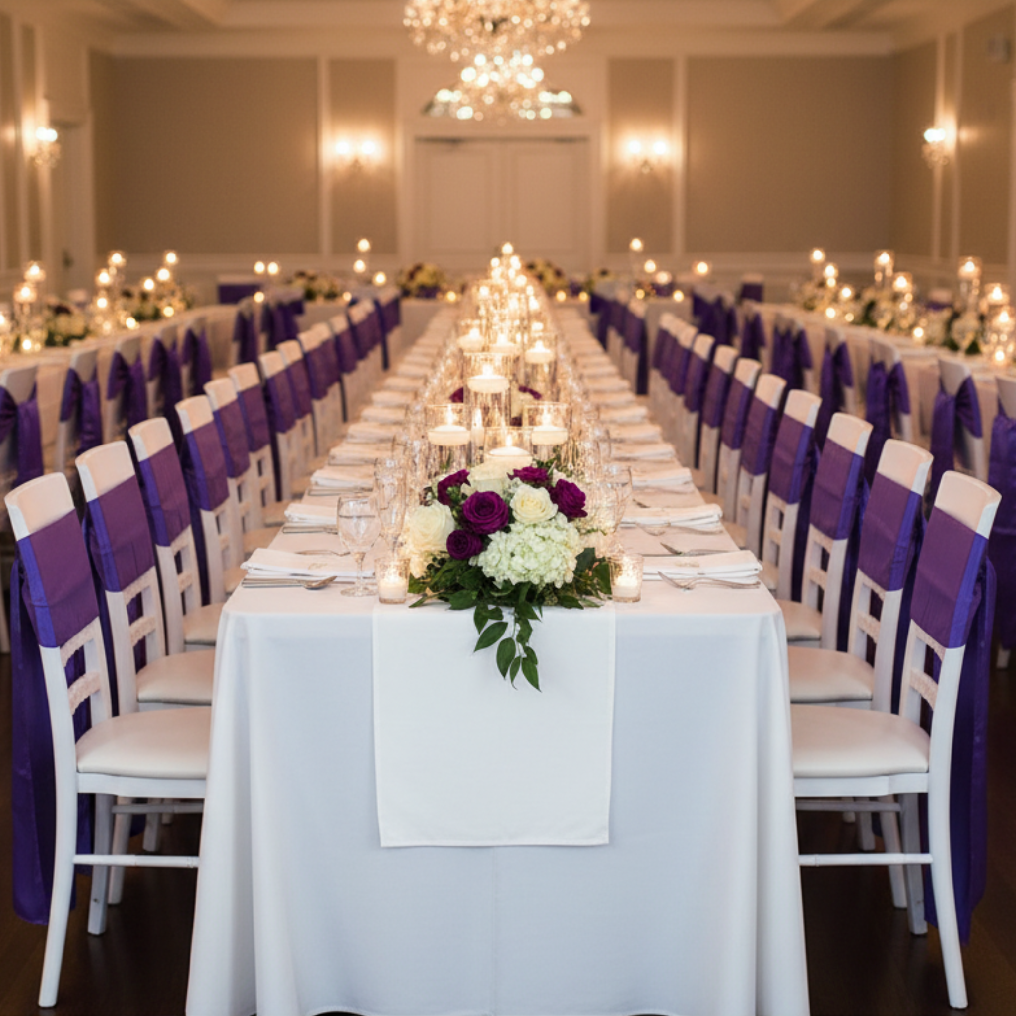 Indoor Wedding Reception