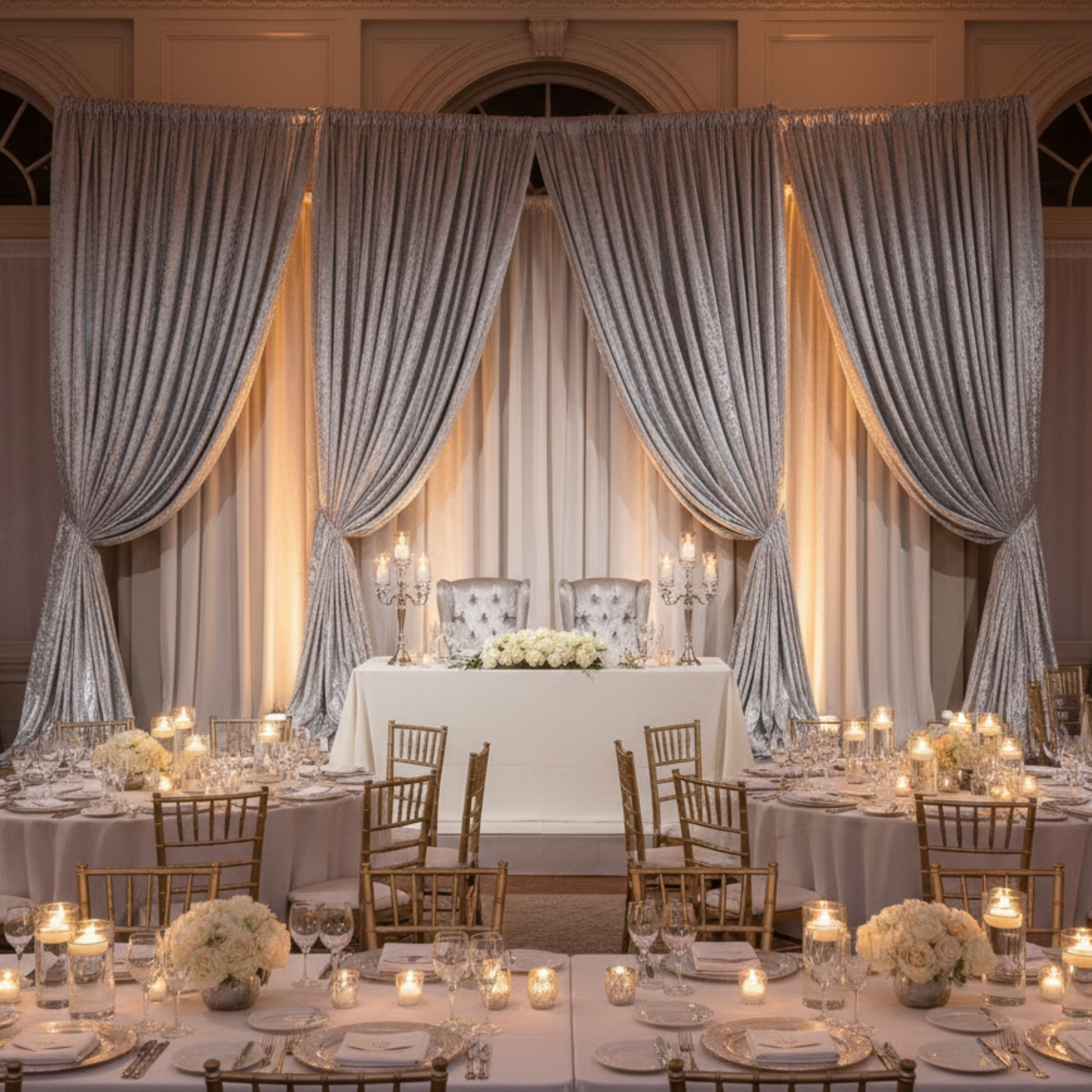 Indoor Wedding Reception