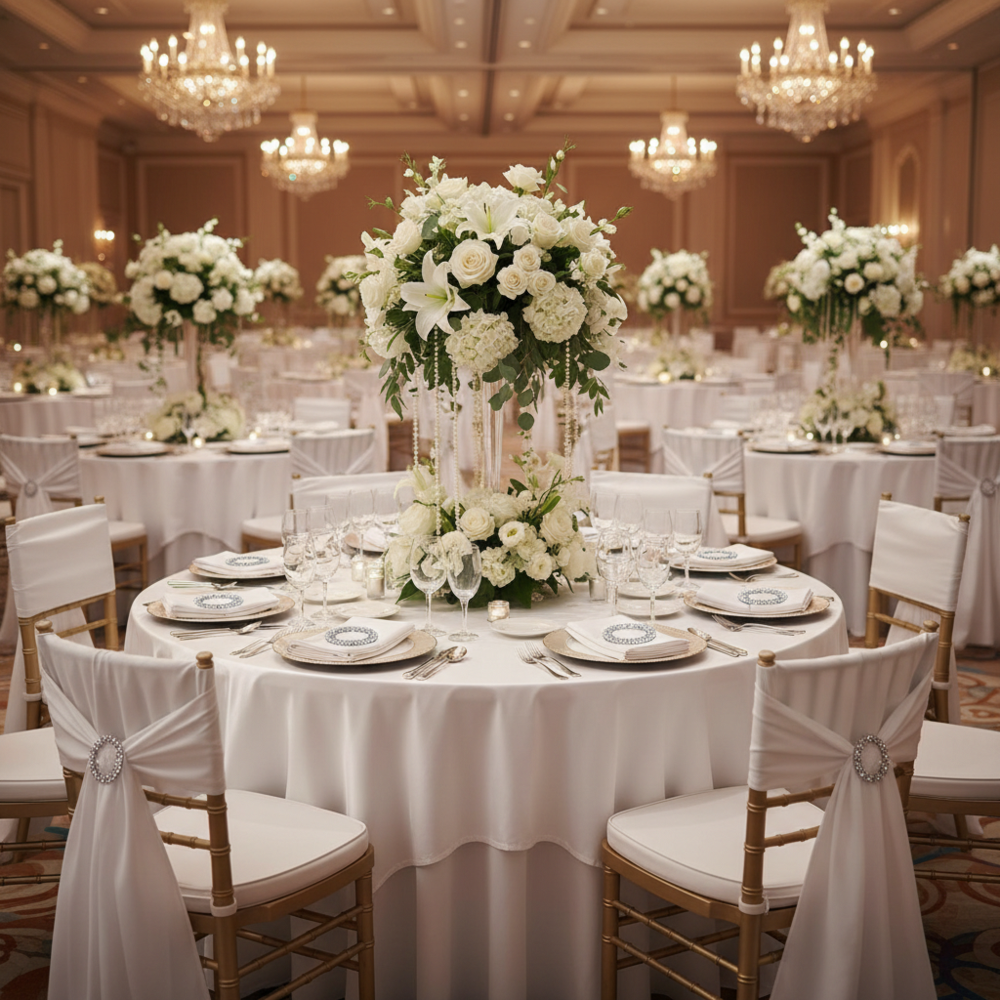 Indoor Wedding Reception