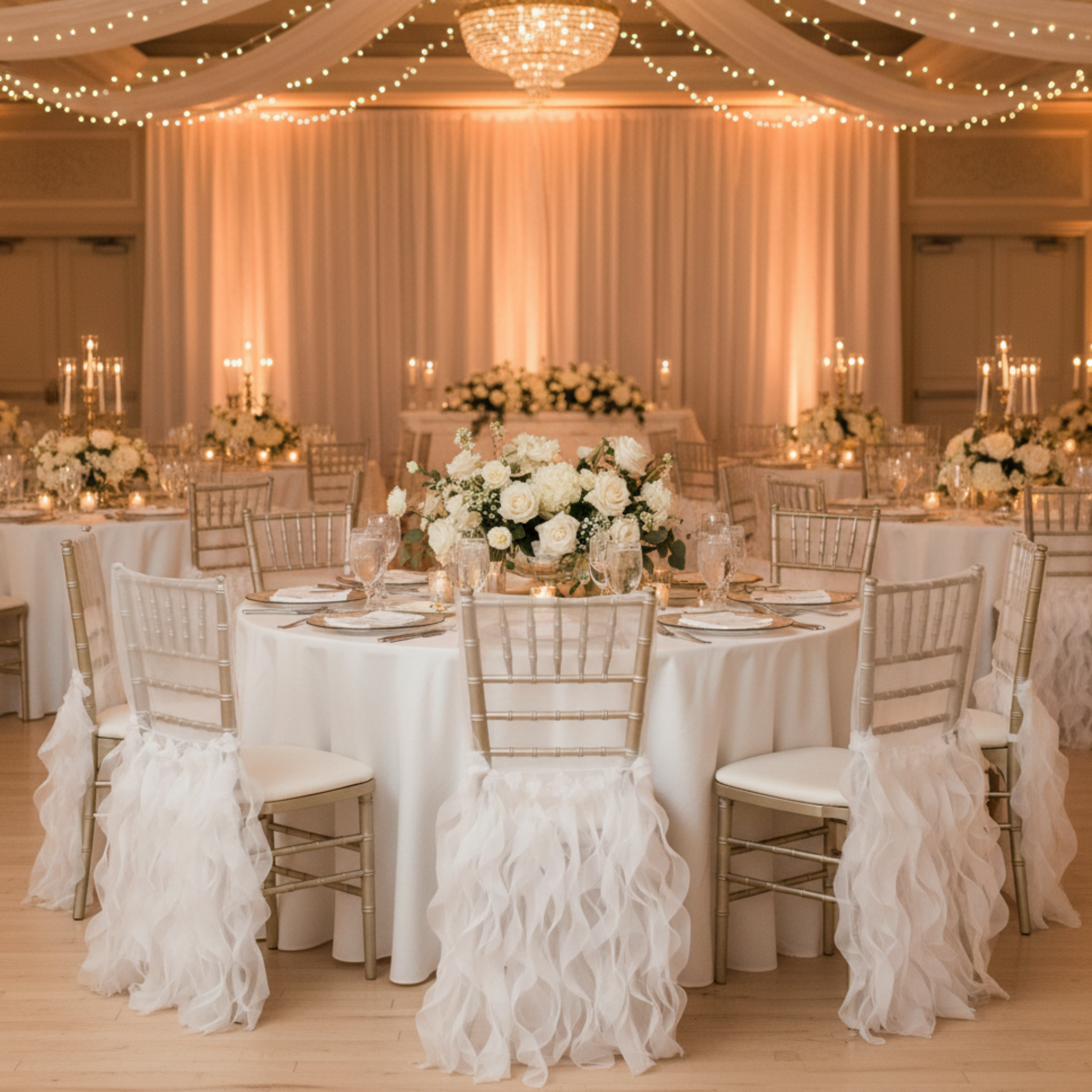 Indoor Wedding Reception