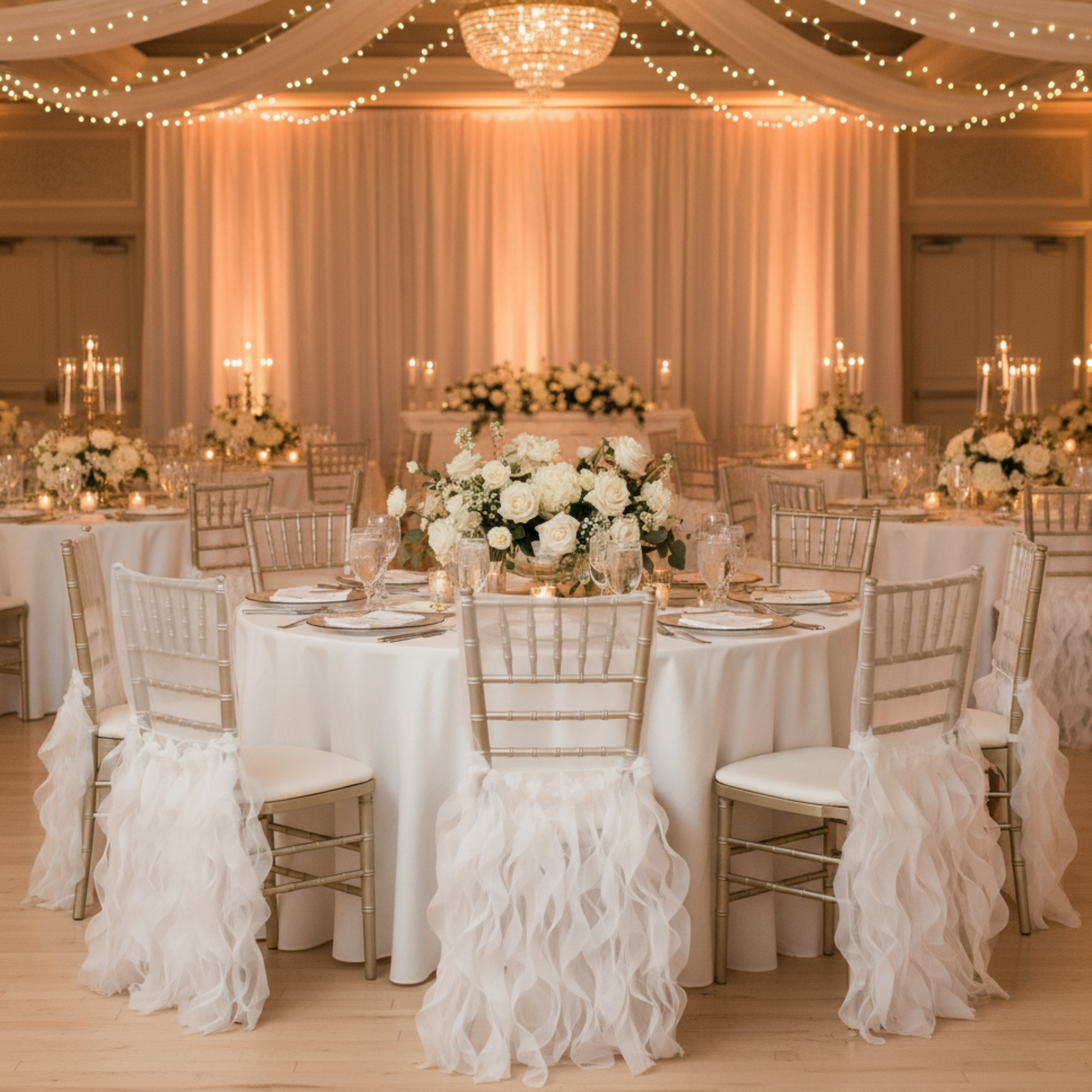 Indoor Wedding Reception