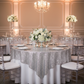 Indoor Wedding Round Table
