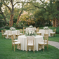 Ivory Economy Polyester 120 Round Tablecloth Outdoor Wedding Reception