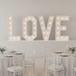 Large 4ft Tall LED Marquee Letter - L.