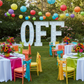 Large 4ft Tall LED Marquee Letter - O.
