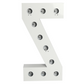Large 4ft Tall LED Marquee Letter - Z
