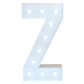 Large 4ft Tall LED Marquee Letter - Z