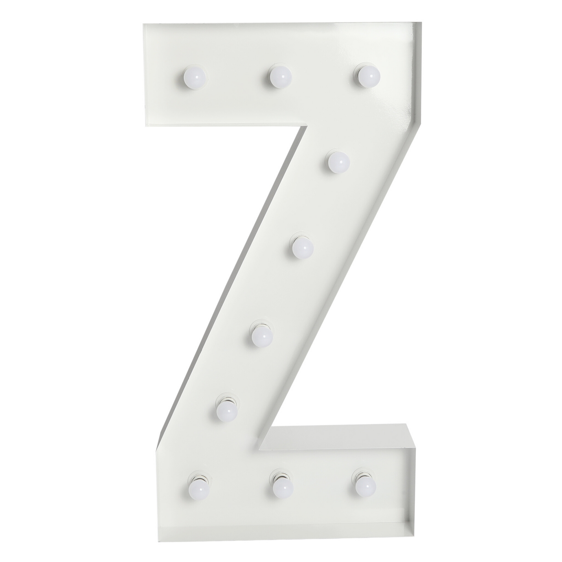 Large 4ft Tall LED Marquee Letter - Z