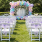 Lavender Organza Sash - Garden Party