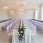 Lavender Organza Sash - Quinceanera