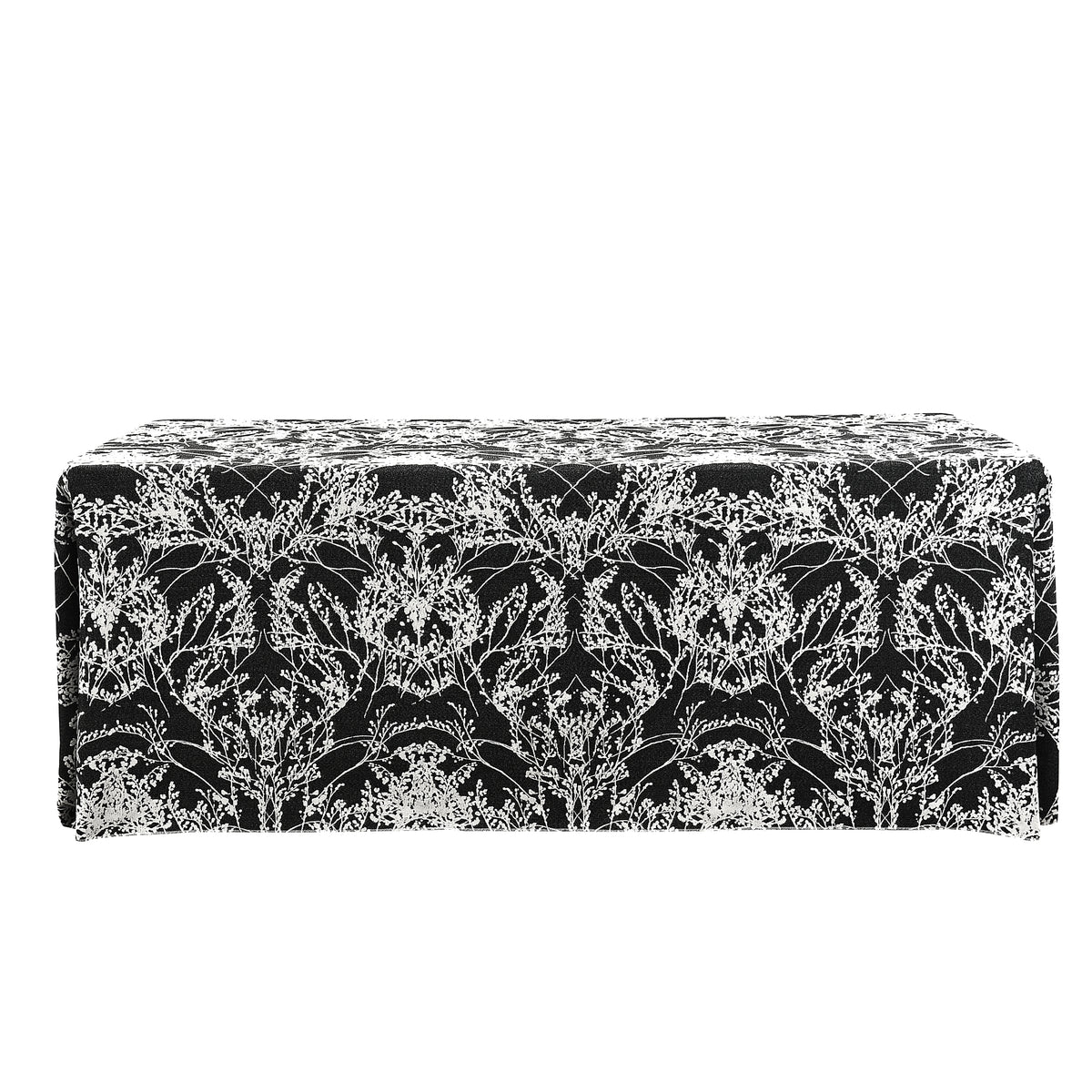 Leaf Branch Reversible Jacquard Tablecloth 90