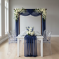 40 yds Organza Fabric Roll - Navy Blue.