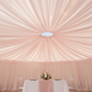 40ft Ceiling/Curtain Draping Sheer Voile Flame Retardant (FR)  - Blush
