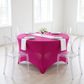 5FT Round Spandex Table Cover - Fuchsia.