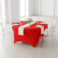 5FT Round Spandex Table Cover - Red.