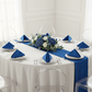 Accordion Crinkle Taffeta Napkin 20"x20" - Royal Blue.