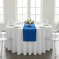 Accordion Crinkle Taffeta Table Runner - Royal Blue.