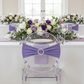 Buckle Spandex Stretch Chair Band - Lavender.
